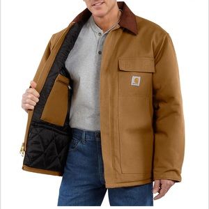 Carhartt LOOSE FIT FIRM DUCK INSULATED TRADITIONAL COAT - 3 WARMEST RATING